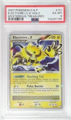 V1852: 2007: Electivire LV.X: 121/123: Mysterious Treasures: D & P: PSA: 6: EX-MT: 102261156